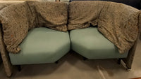 Mint Coloured Loveseat