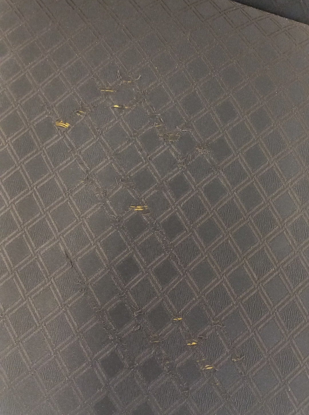 Set of Four Black High Back Dining Chairs