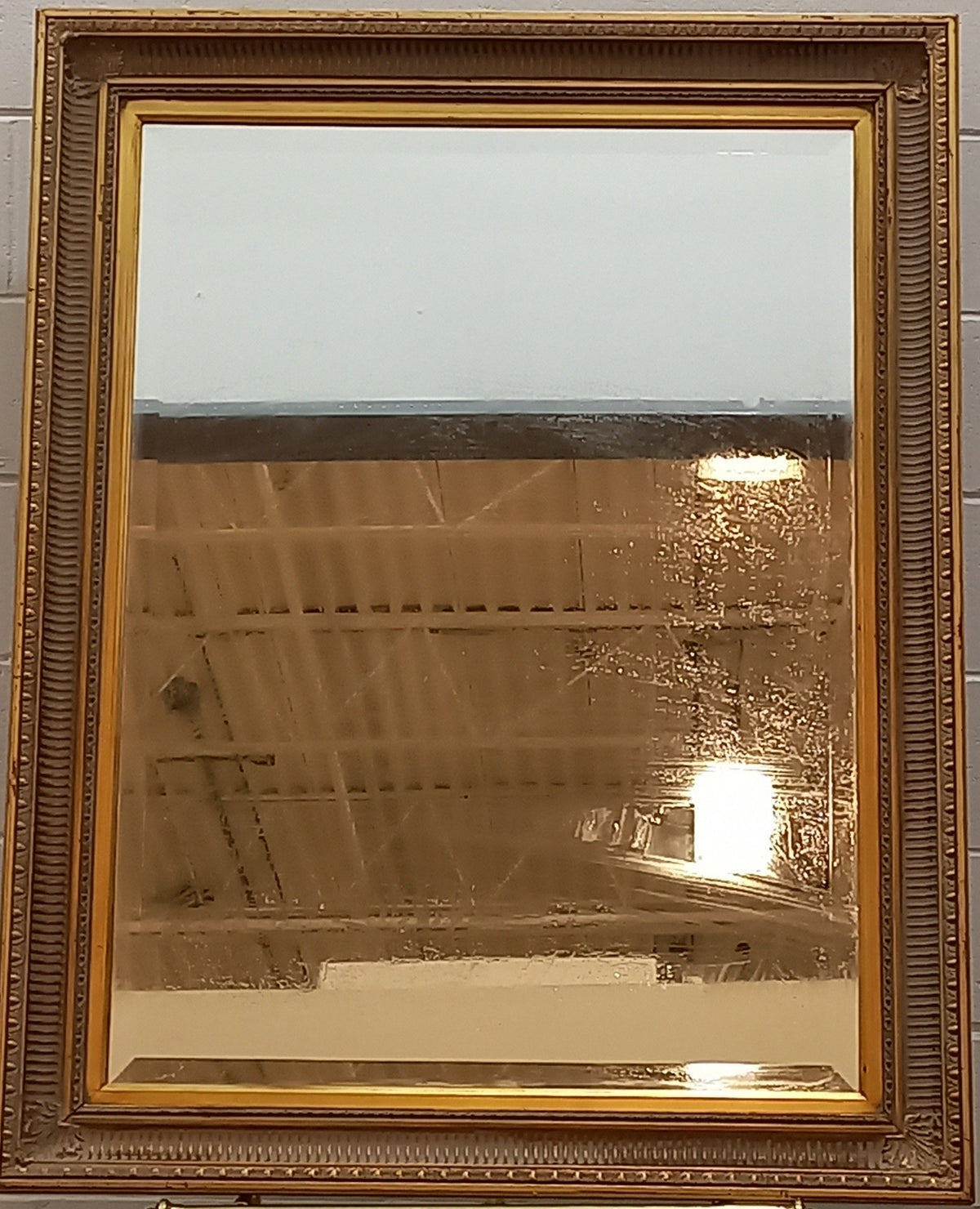 48x38-Inch Framed Mirror
