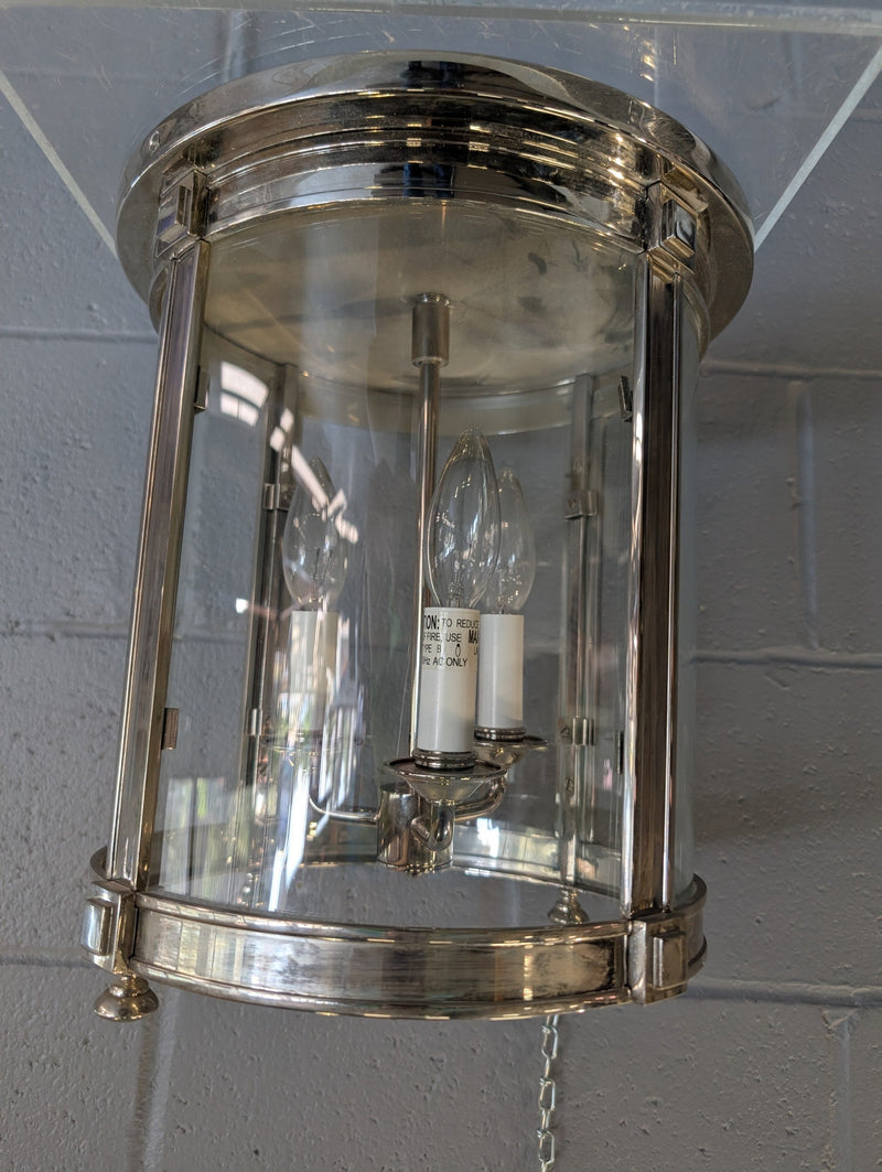 Flush Mount Three Light Fixture