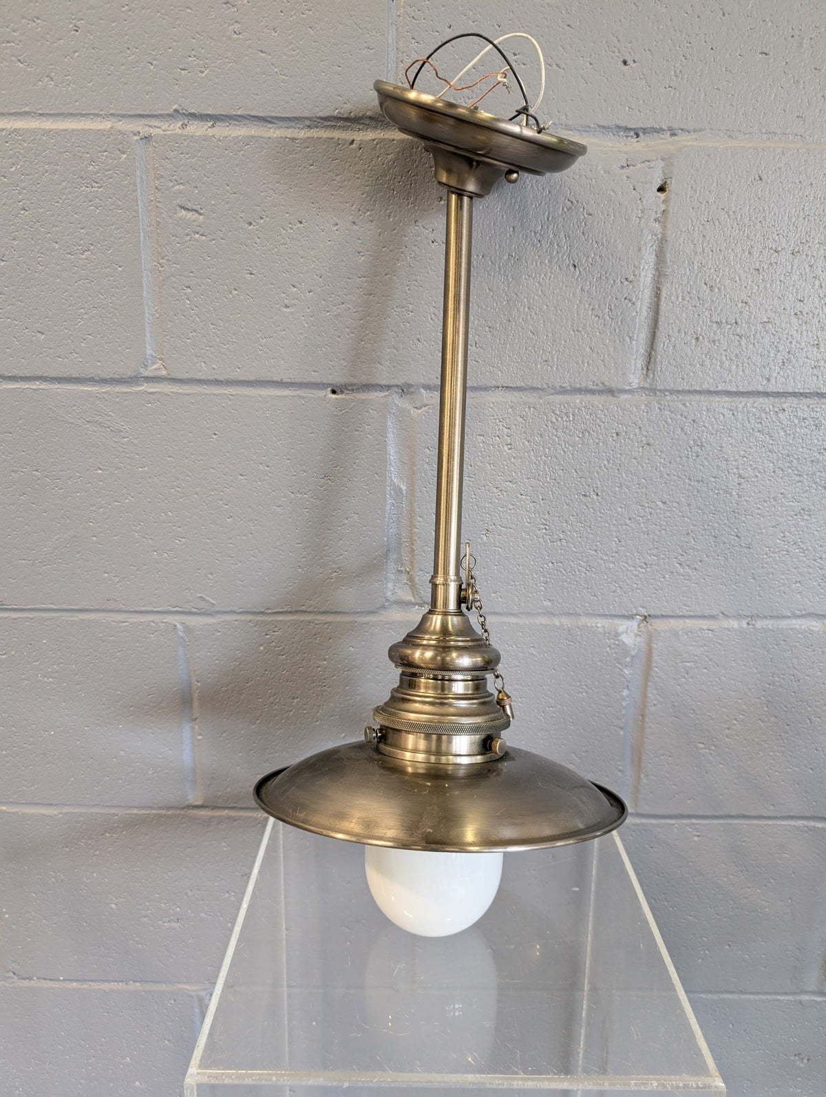 Brushed Vintage Style Pendant