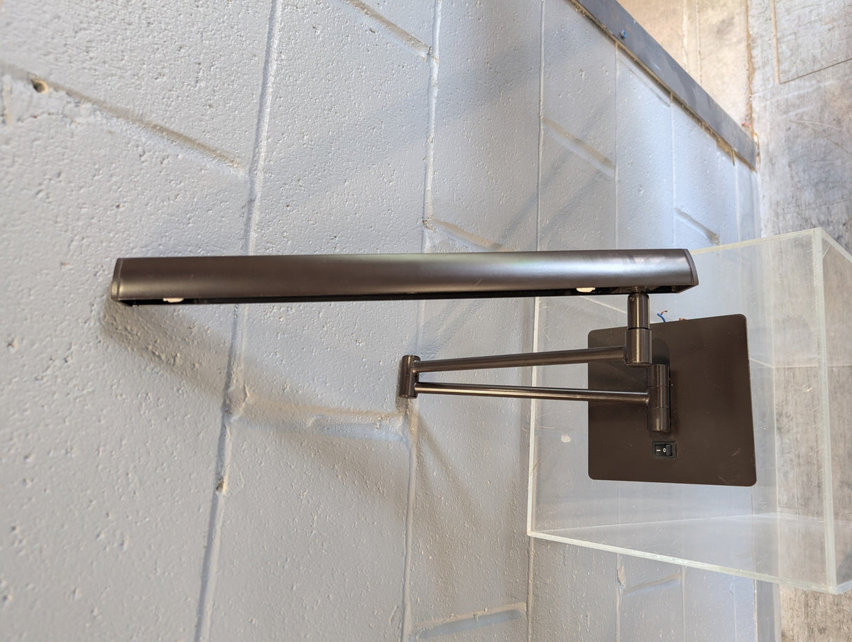 Dark Brown Adjustable Wall Light