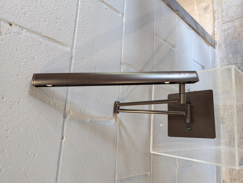 Dark Brown Adjustable Wall Light