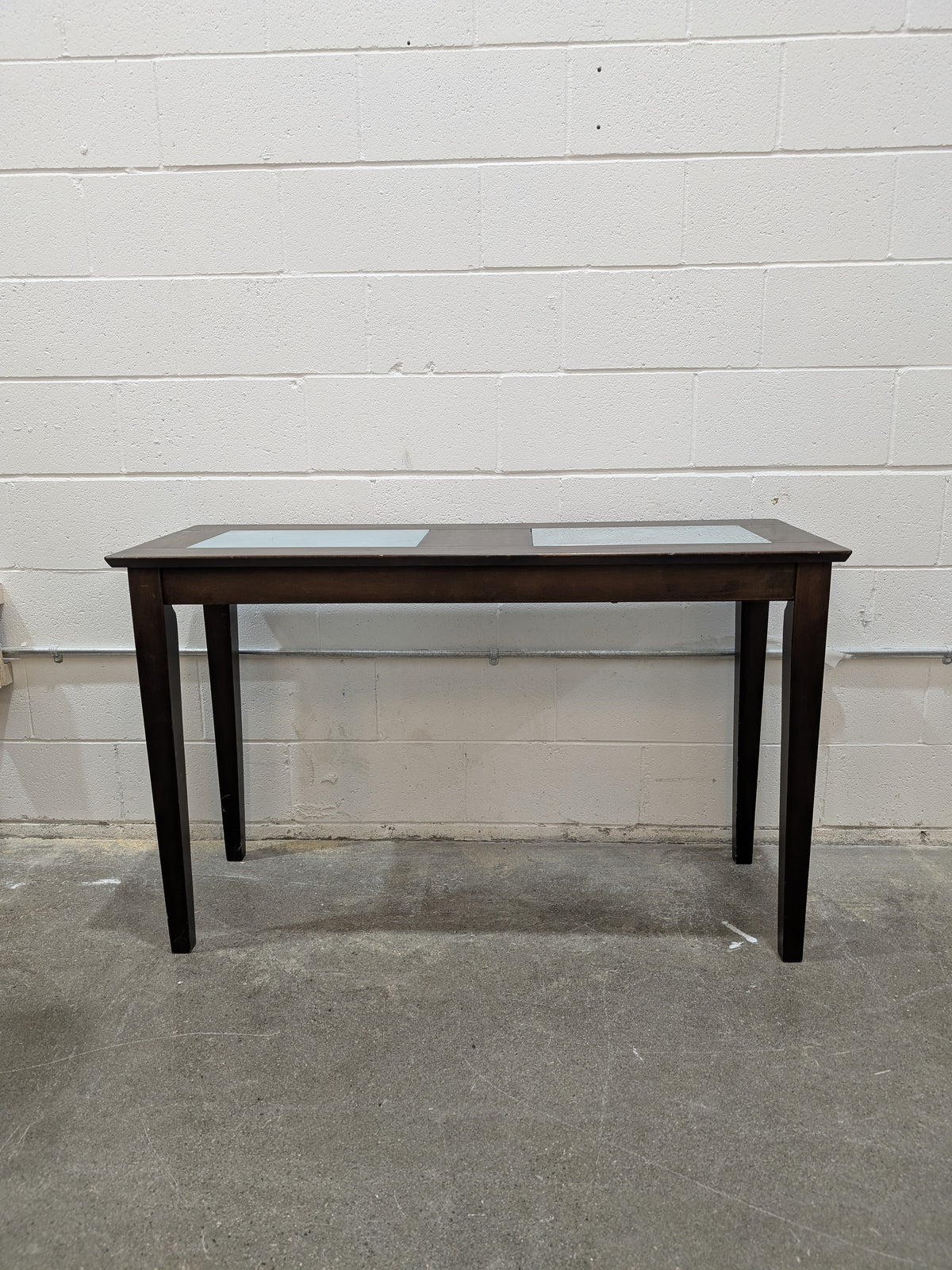 Front Hall Table - Glass Top