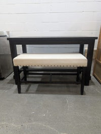 Wood Table With 2 Chairs and Bench