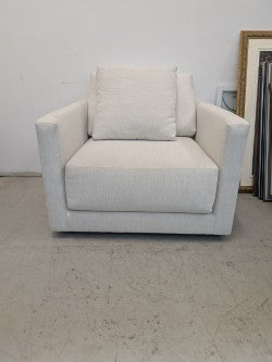 Crate & Barrel Swivel Chair