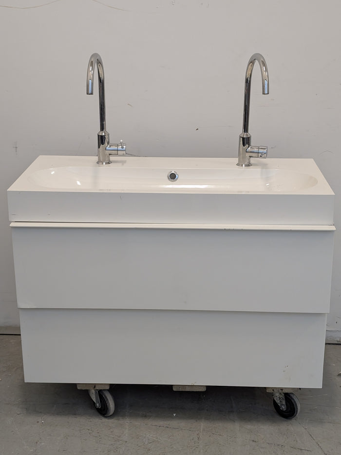 Double Vanity Sink With Drawers