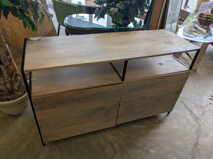 Modern console table with minimalist design
