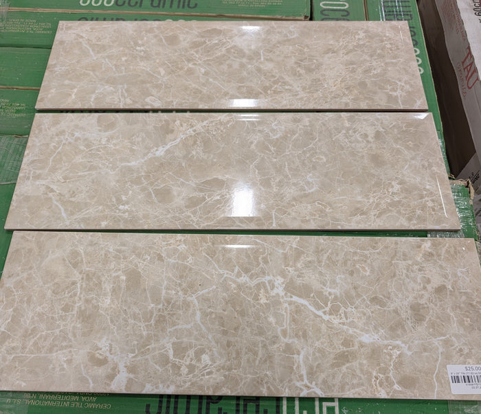 8" x 24" Tile (11.62 sq ft/box) 9pcs/box