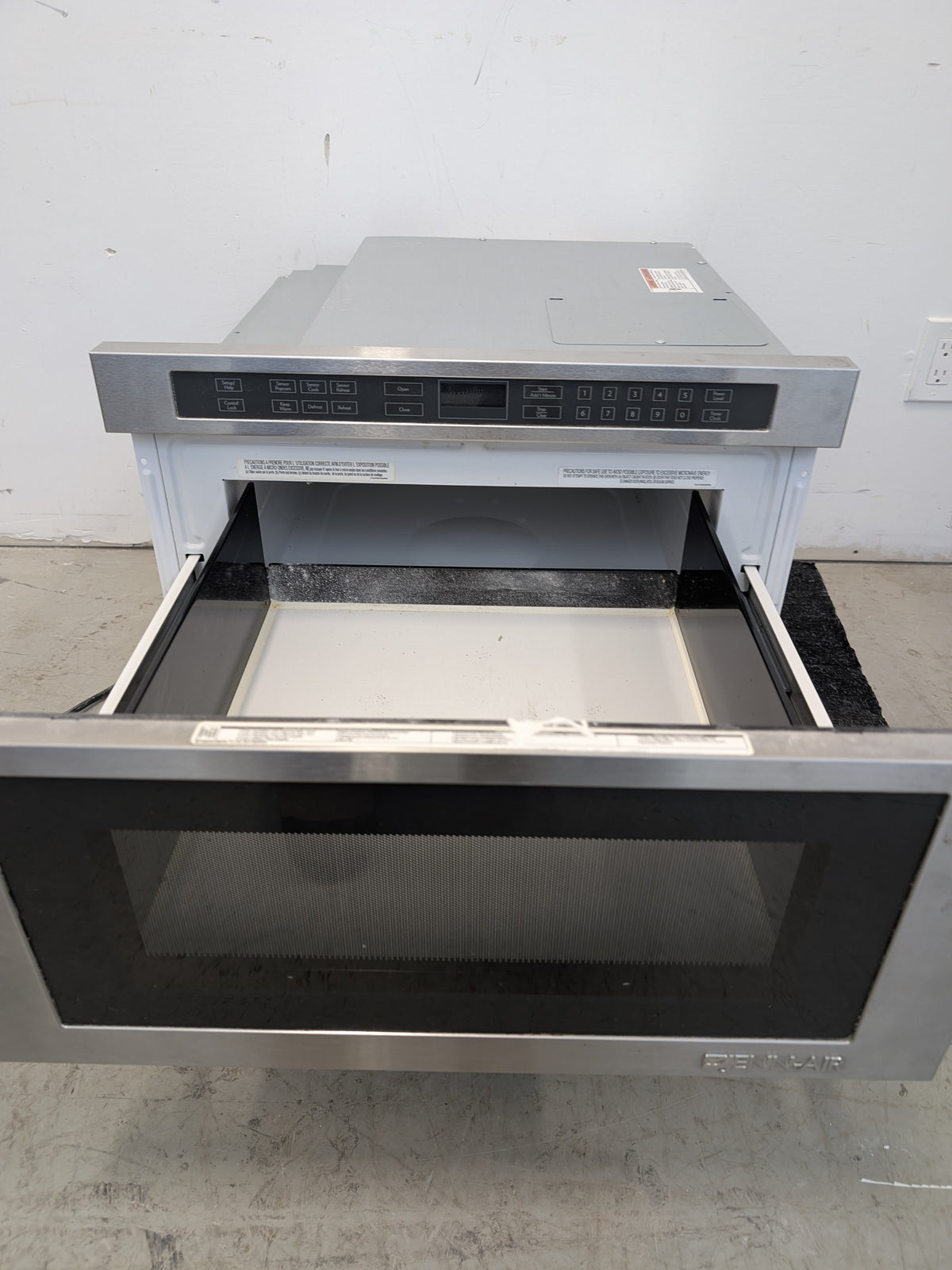 Jenn-Air 24 Inch Under Counter Microwave Oven Drawer