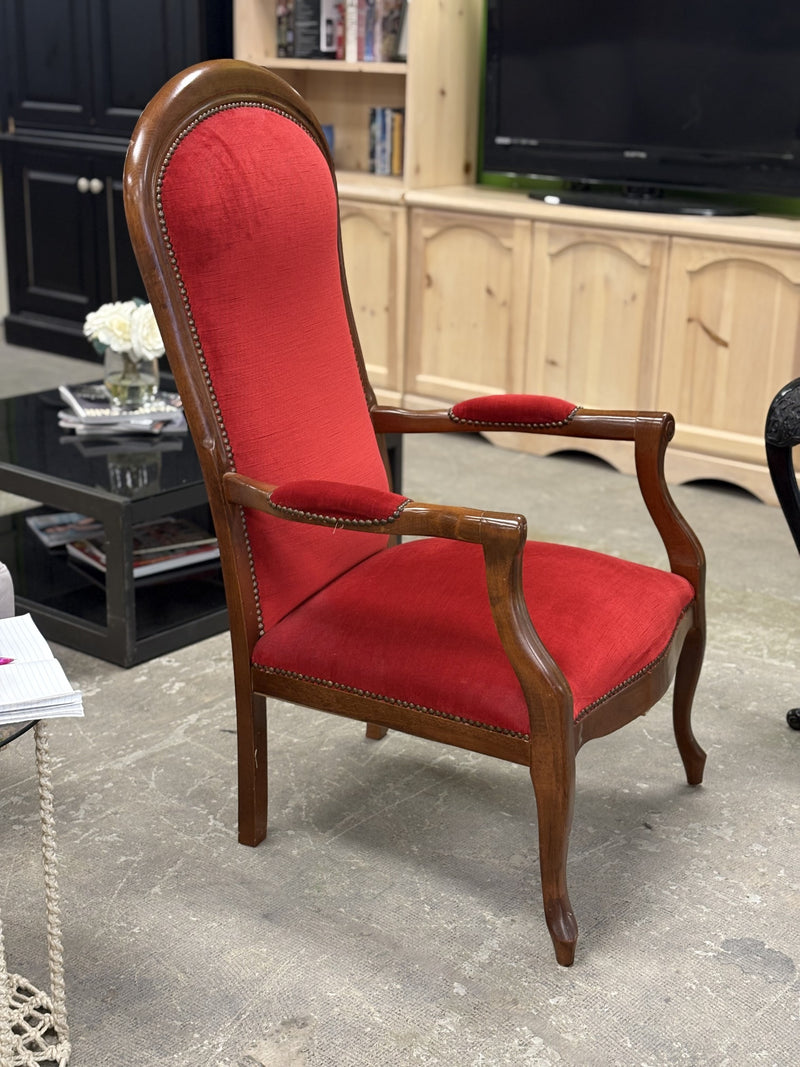 Rouge Voltaire Armchair