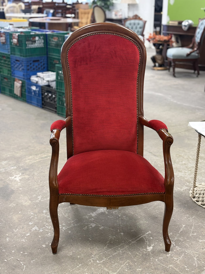 Rouge Voltaire Armchair