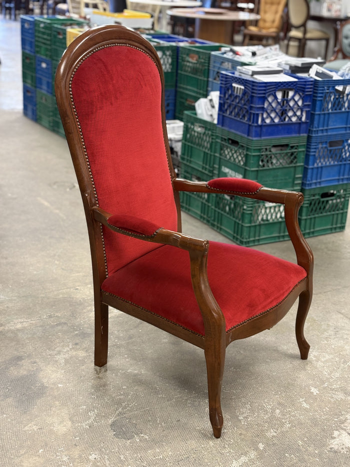 Rouge Voltaire Armchair