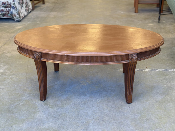 4ft. Oval Coffee Table (Terracotta)