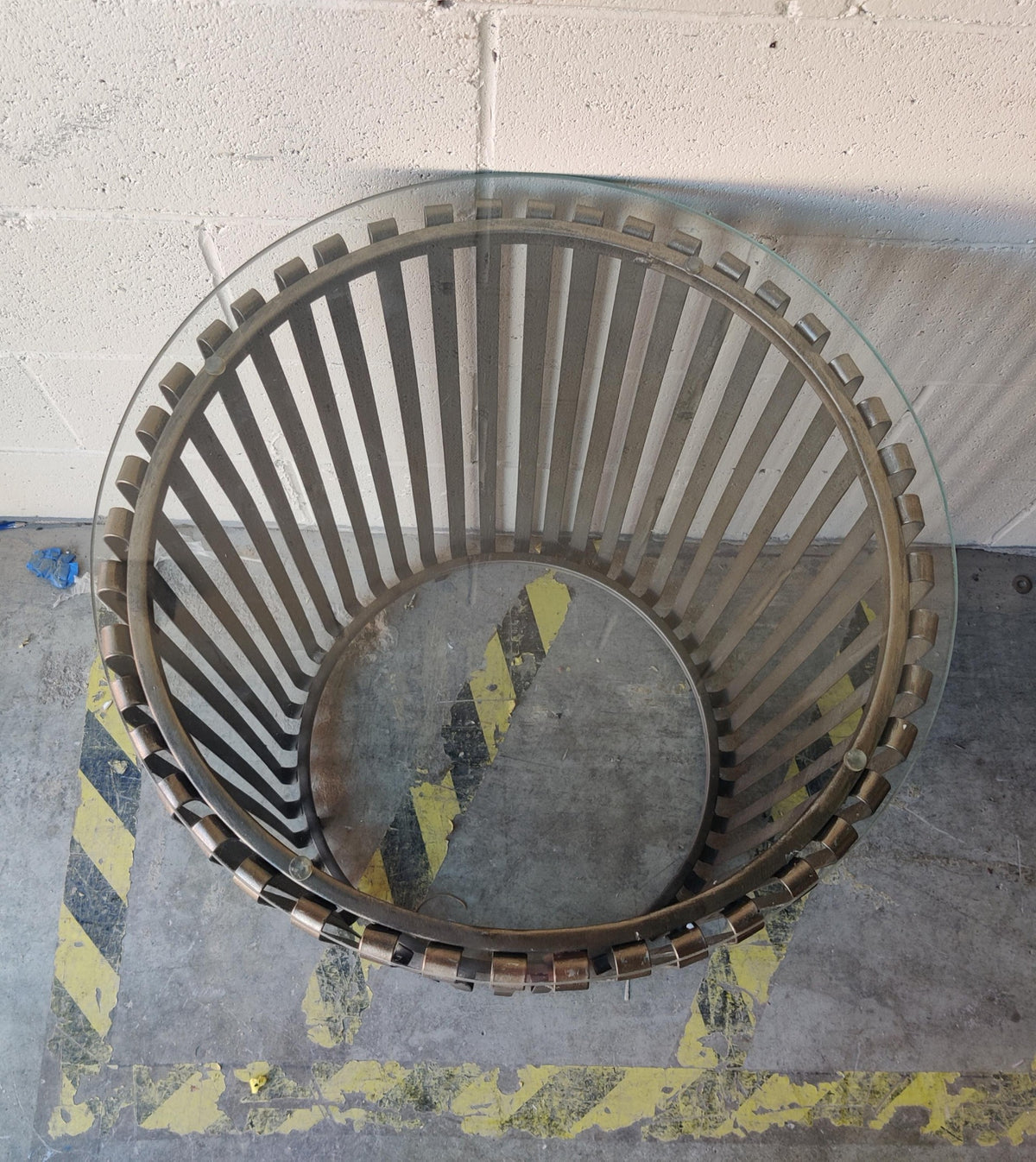 Metal Round Side Table