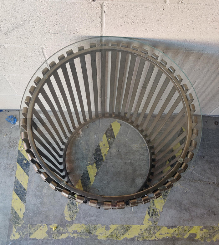 Metal Round Side Table