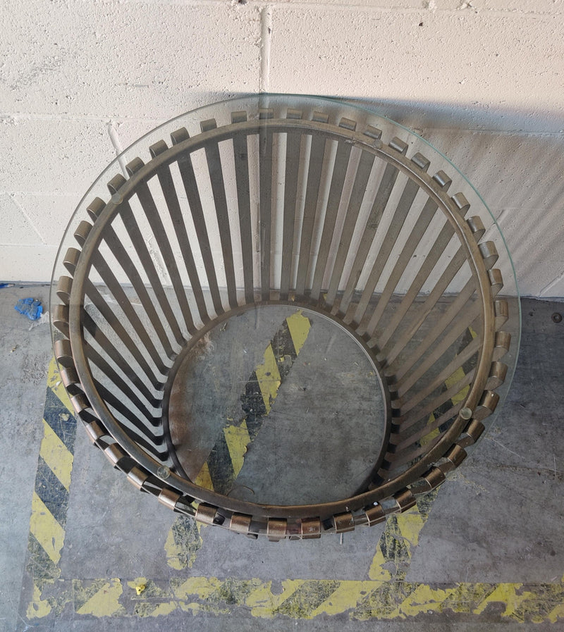 Metal Round Side Table