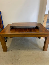 Solid Wood Table with Extention