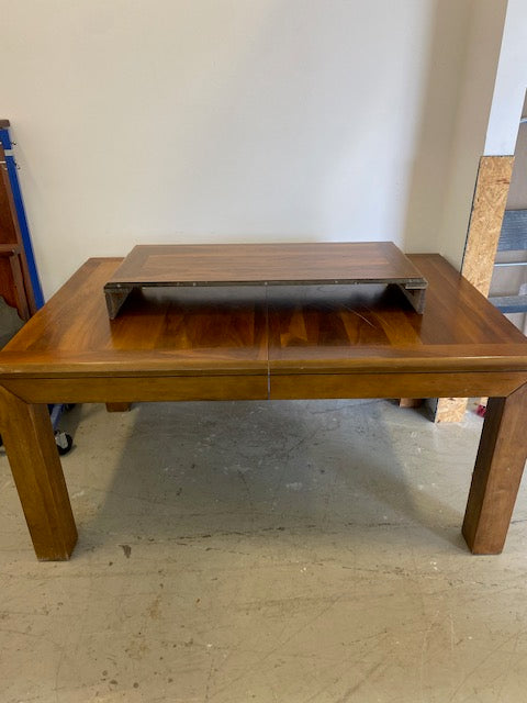 Solid Wood Table with Extention