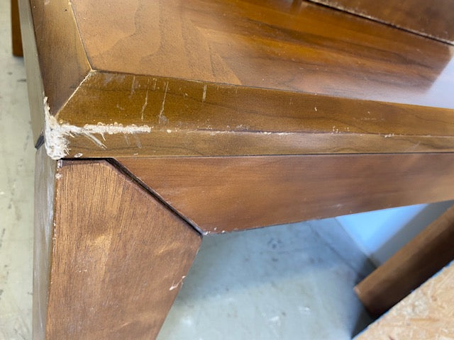 Solid Wood Table with Extention