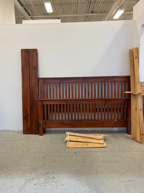 Wooden King Size Bed