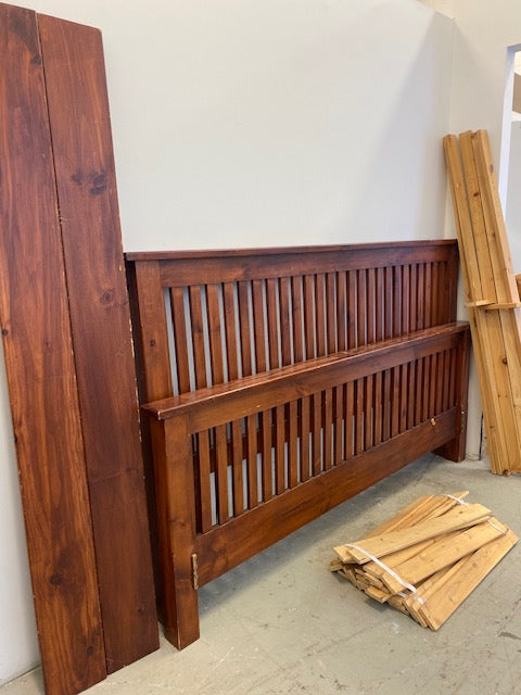 Wooden King Size Bed