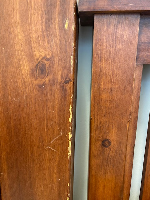 Wooden King Size Bed