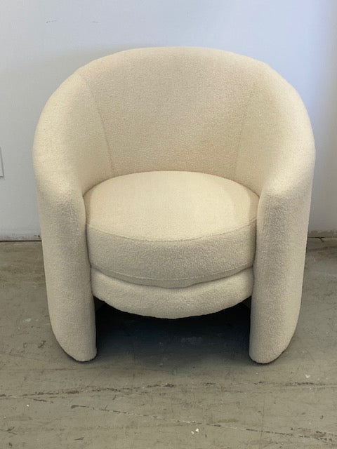 Carla Accent Chair-White
