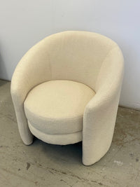 Carla Accent Chair-White