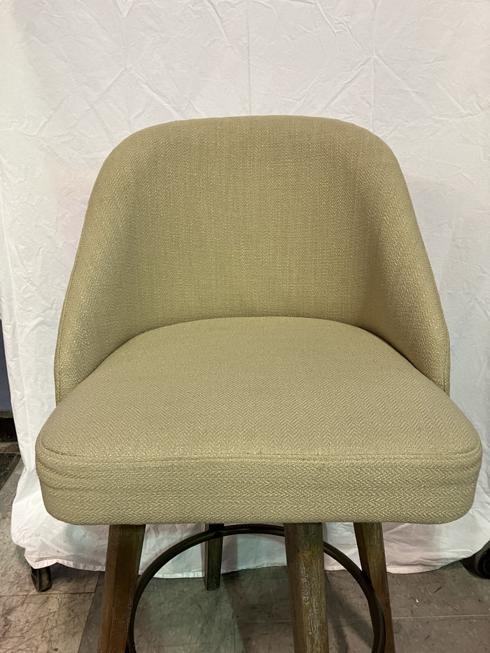 Cream Counter Swivel Chair