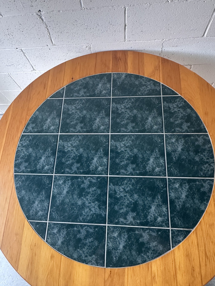 Round Tile Top Table