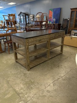 Vintage Industrial Workbench