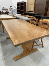 Rustic Country Table With 4 Chairs