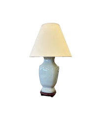 21-Inch Crackle Chinese Lamp