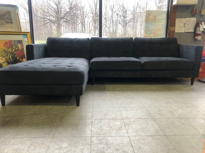 Charcoal Gray Sectional Sofa
