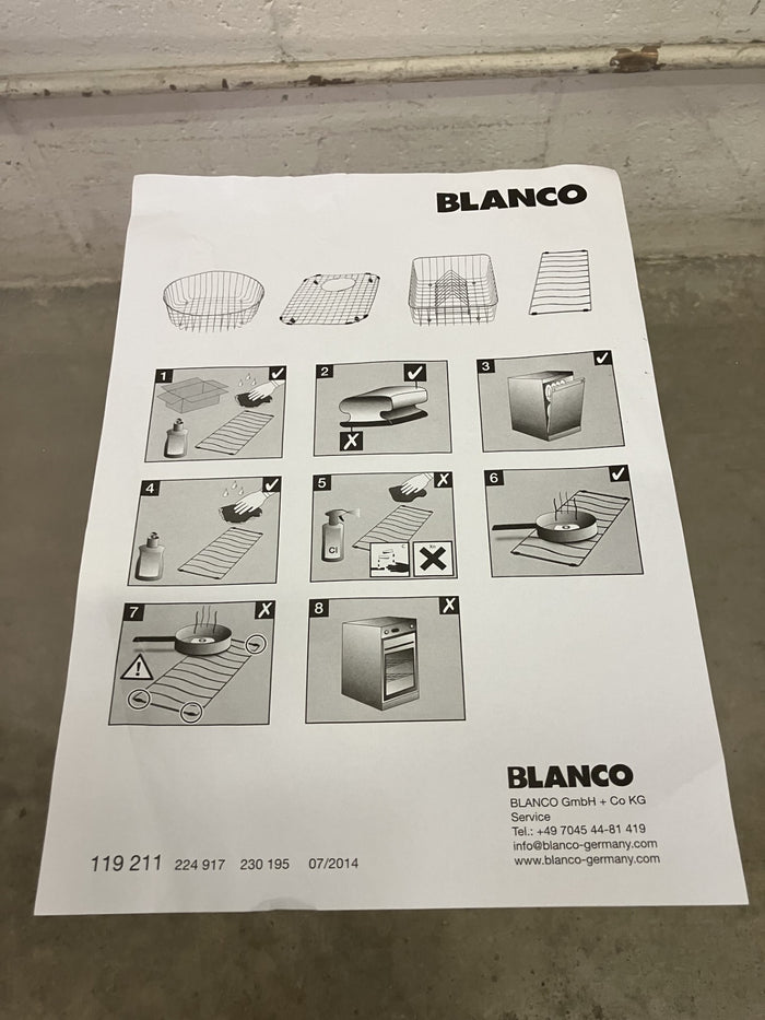 Blanco Sink Grid