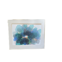 Art Work Dark Misty Blue
