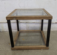 Modern Glass Top Table