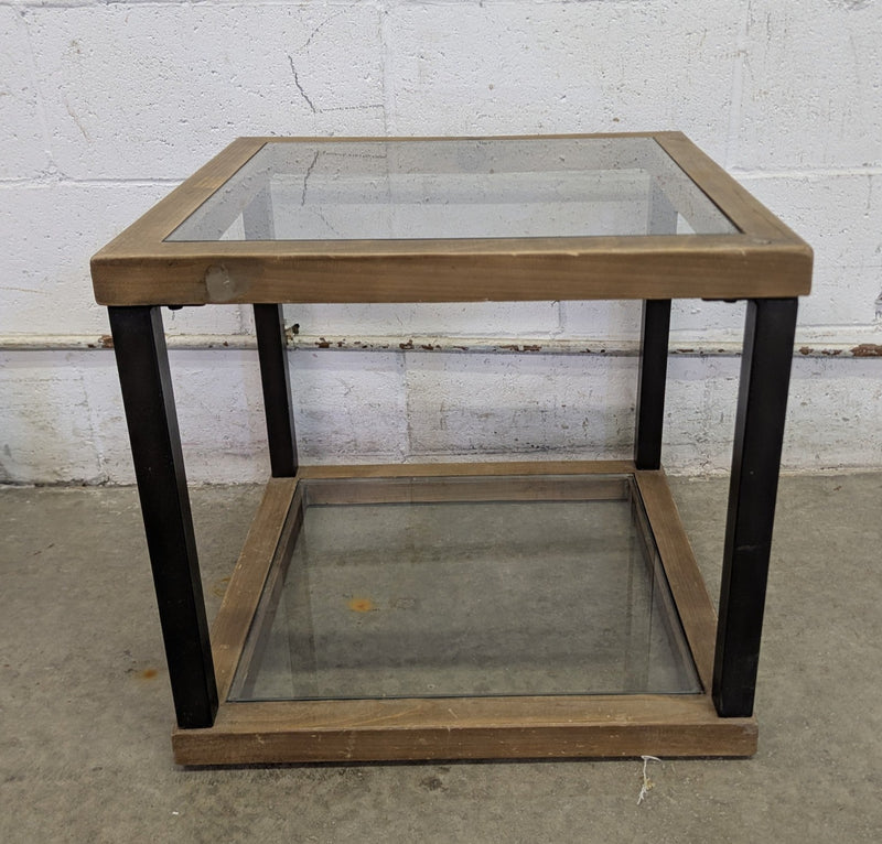 Modern Glass Top Table