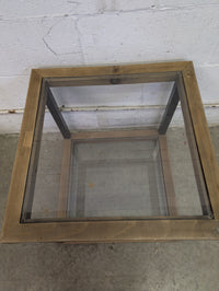 Modern Glass Top Table