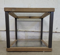 Modern Glass Top Table
