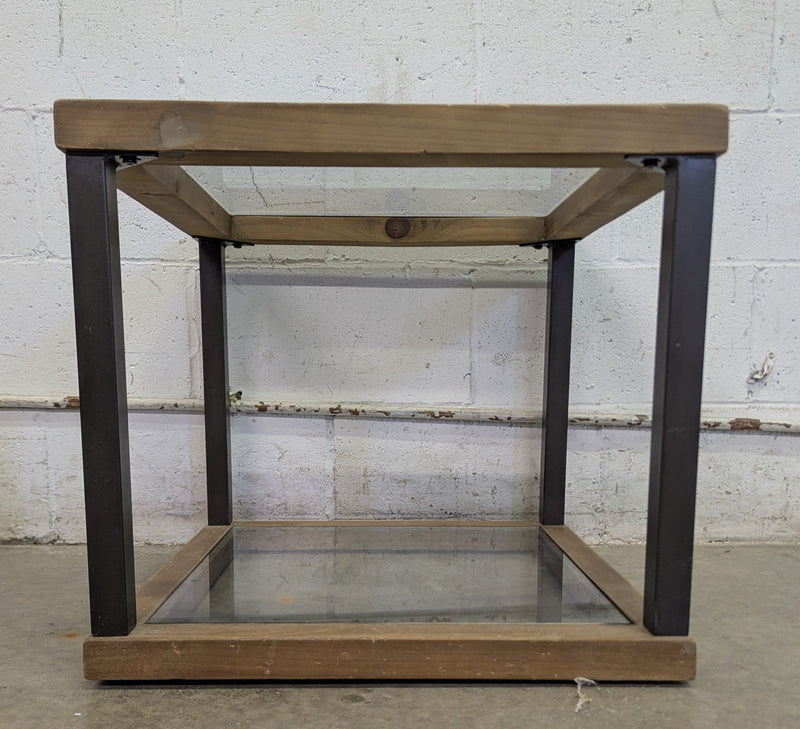 Modern Glass Top Table