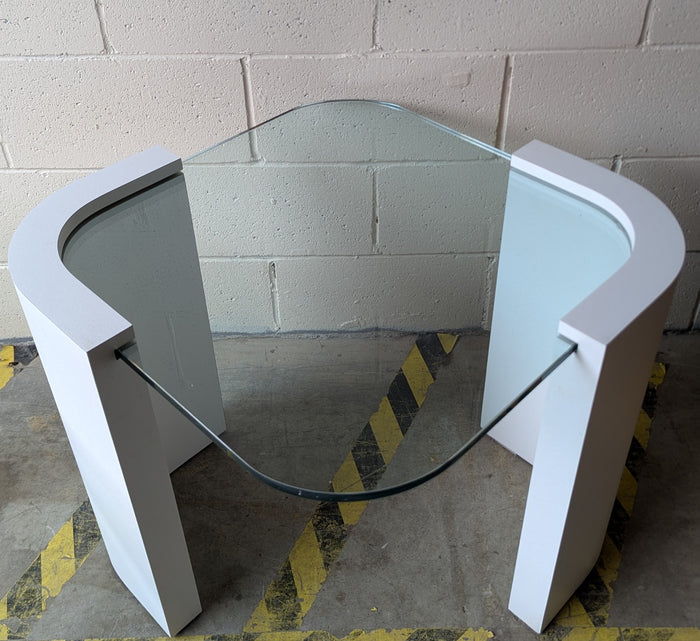 Modern Glass End Table