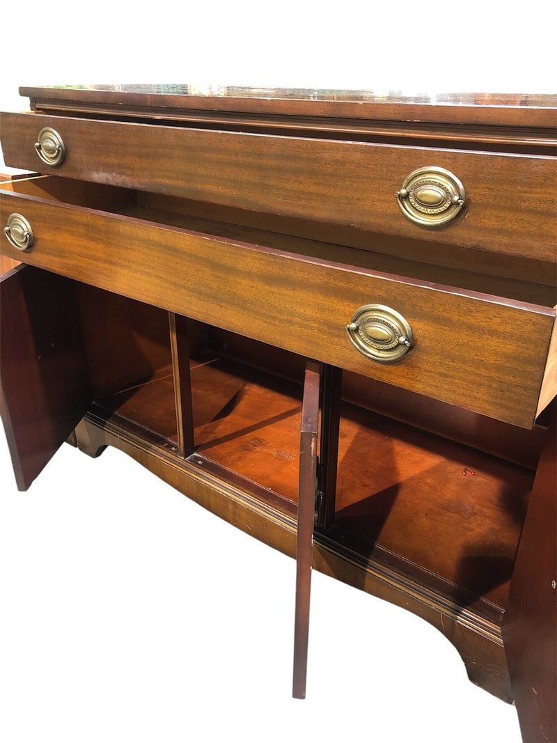 Dark Veneer Dresser / Sideboard