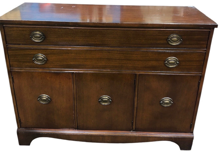 Dark Veneer Dresser / Sideboard