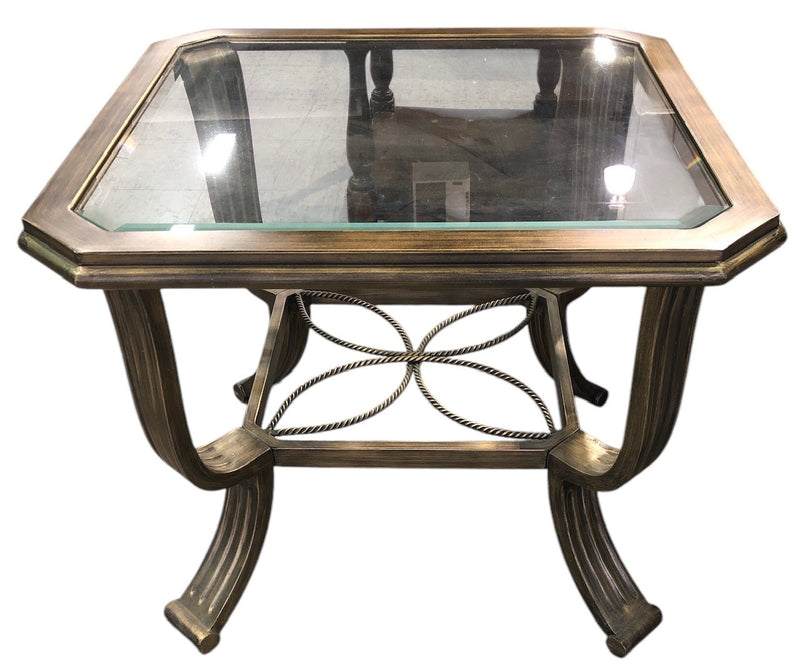 Glass Side Table