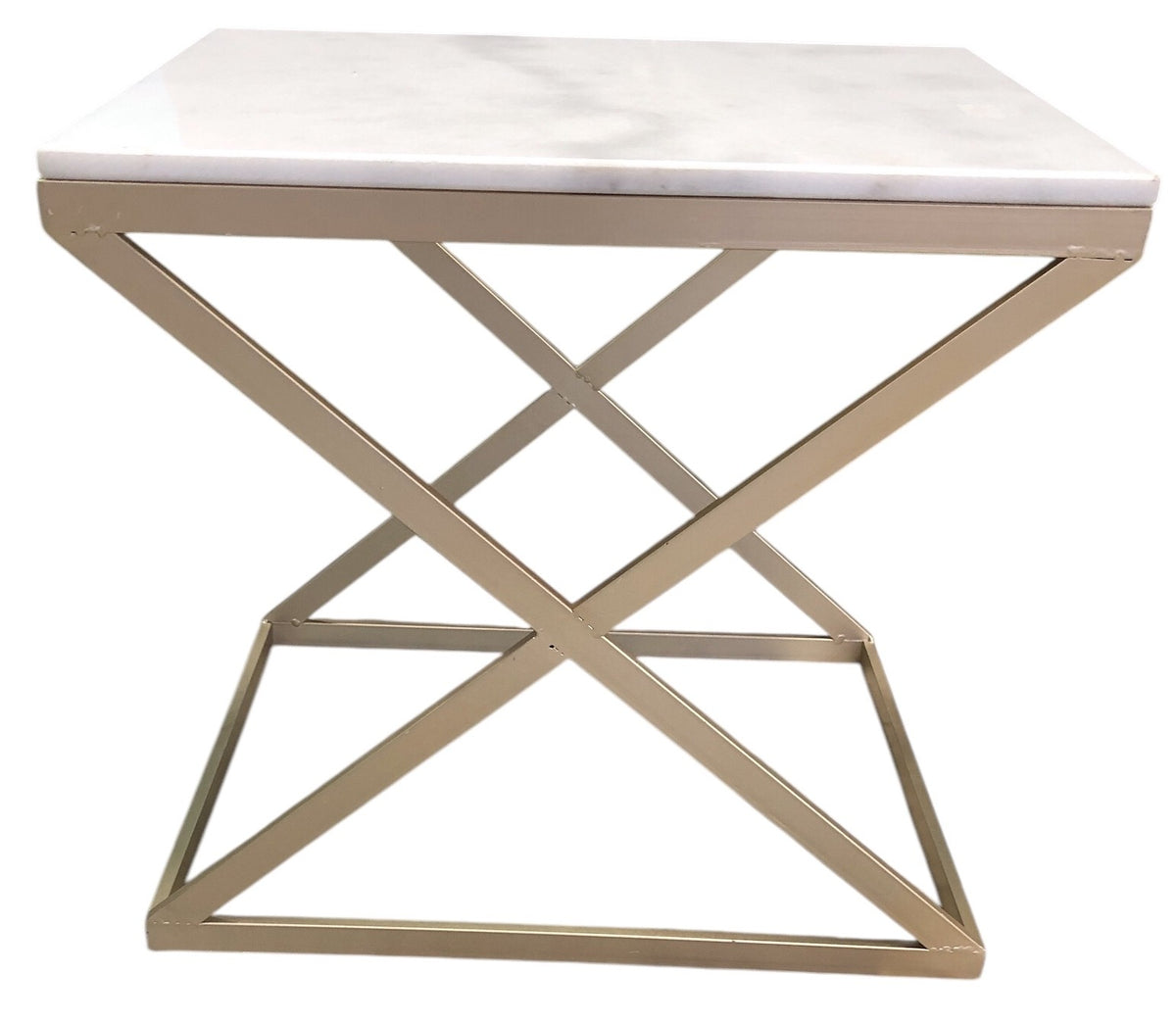 Marble Topped Side Table