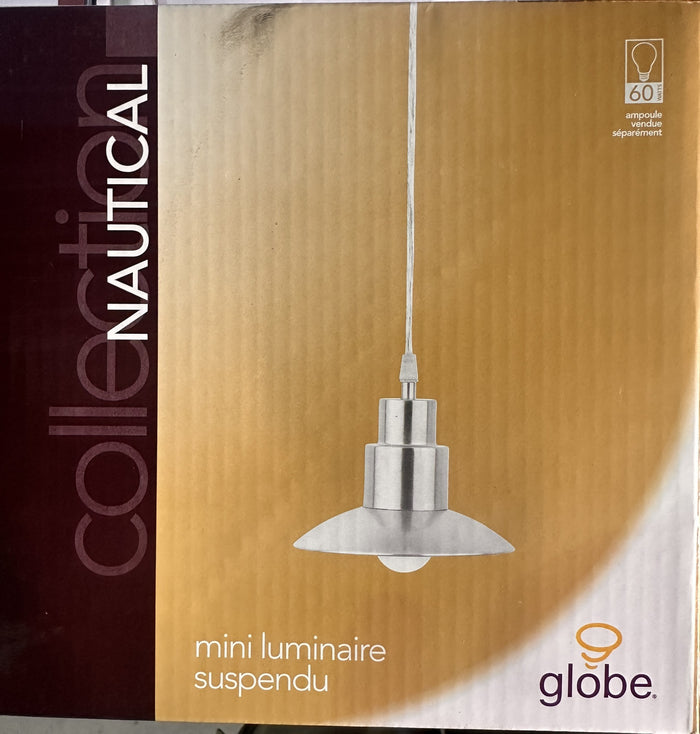 Brushed Steel Mini Pendant