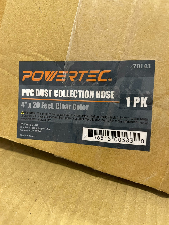 Powertec PVC Dust Collection Hose