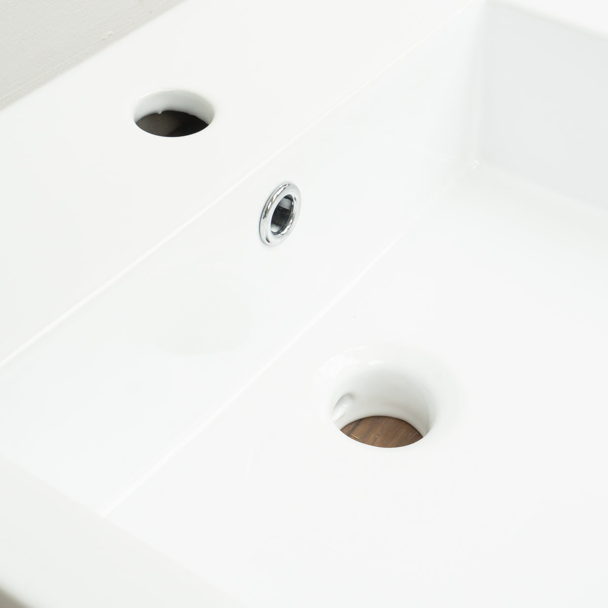 18.5-inch Rectangular Ceramic Drop-in Sink